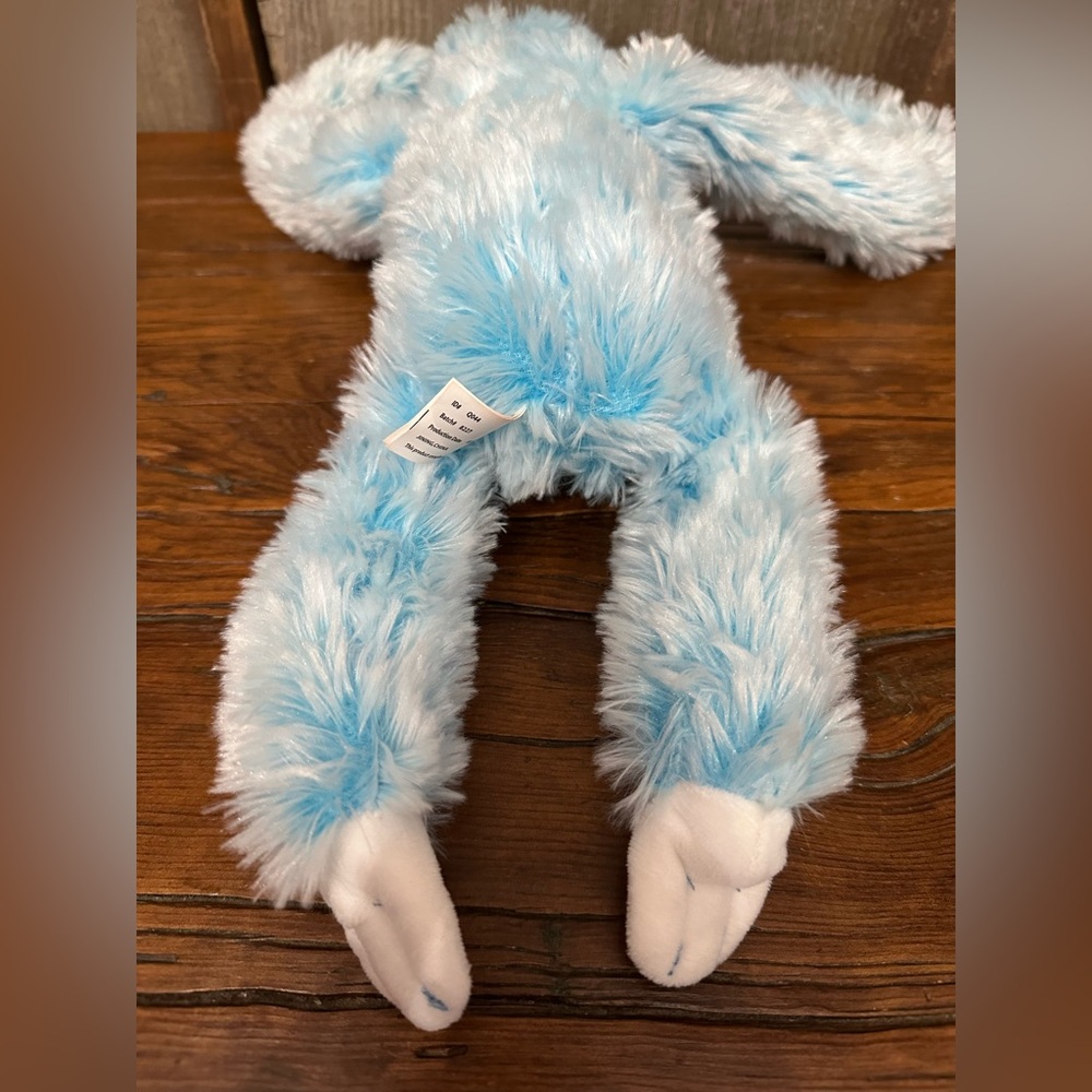 Kellytoy Long Arm Plush Sloth in Frosted Blue 22” Stuffed Animal - Picture 9 of 16